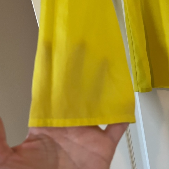 The Limited Bright Yellow Polyester Blouse Women’s Size XS - Picture 8 of 12